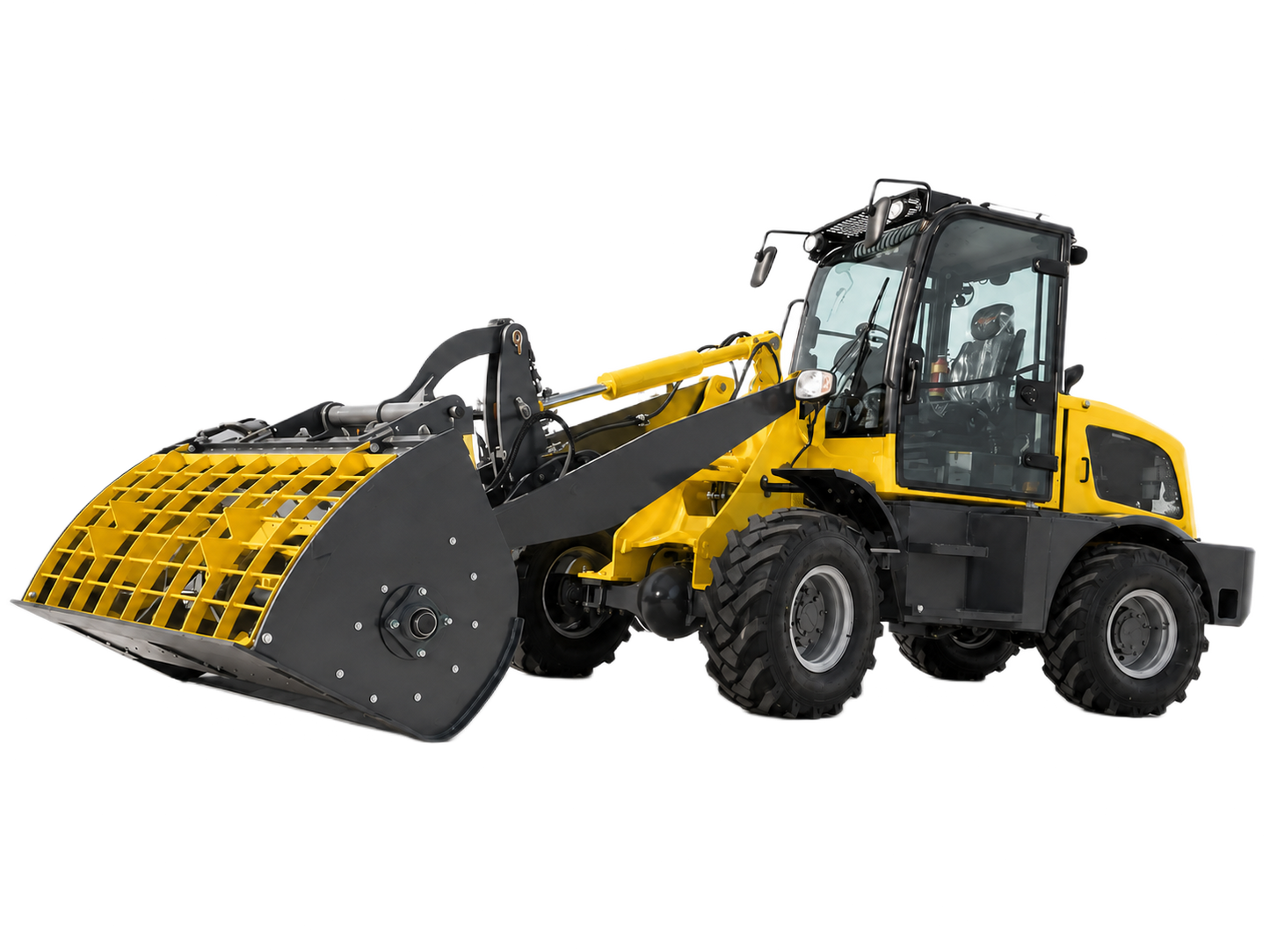 1.6 ton Compact Wheel Loader product image 7 - Mulciber MWL16-D