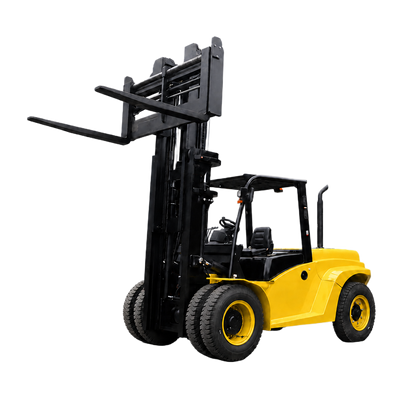 10 ton High-Capacity Diesel Pneumatic Forklift transparent product image 1