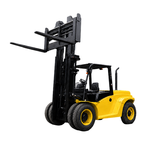 10 ton High-Capacity Diesel Pneumatic Forklift transparent product image 1