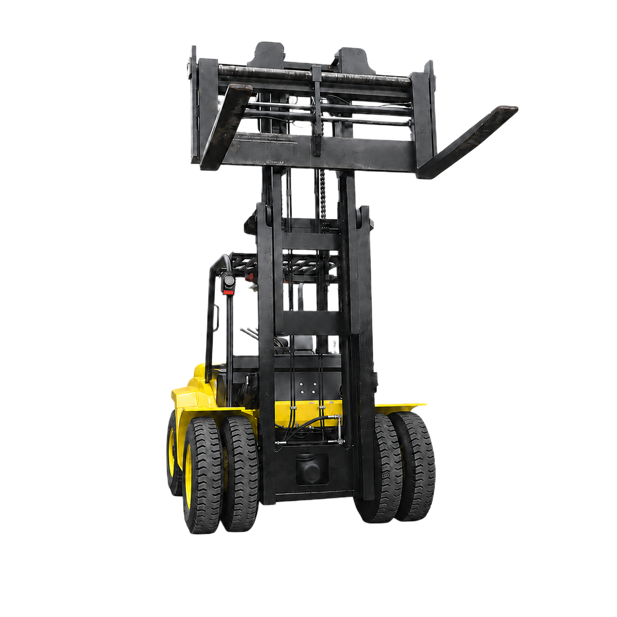 10 ton High-Capacity Diesel Pneumatic Forklift transparent product image 3