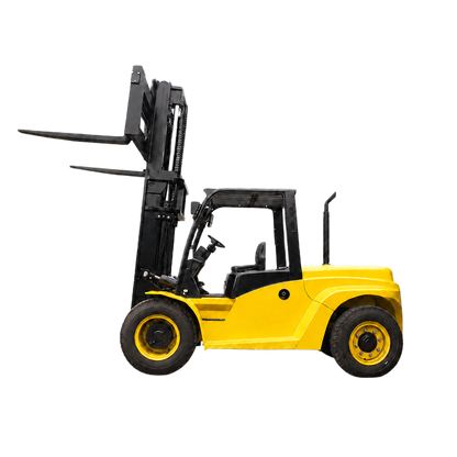 10 ton High-Capacity Diesel Pneumatic Forklift transparent product image 4
