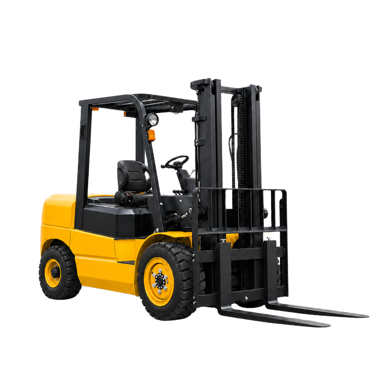 3 ton Diesel Pneumatic Forklift transparent product image 2