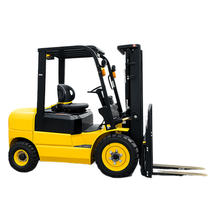 2.5 ton Diesel Pneumatic Forklift transparent product image 3