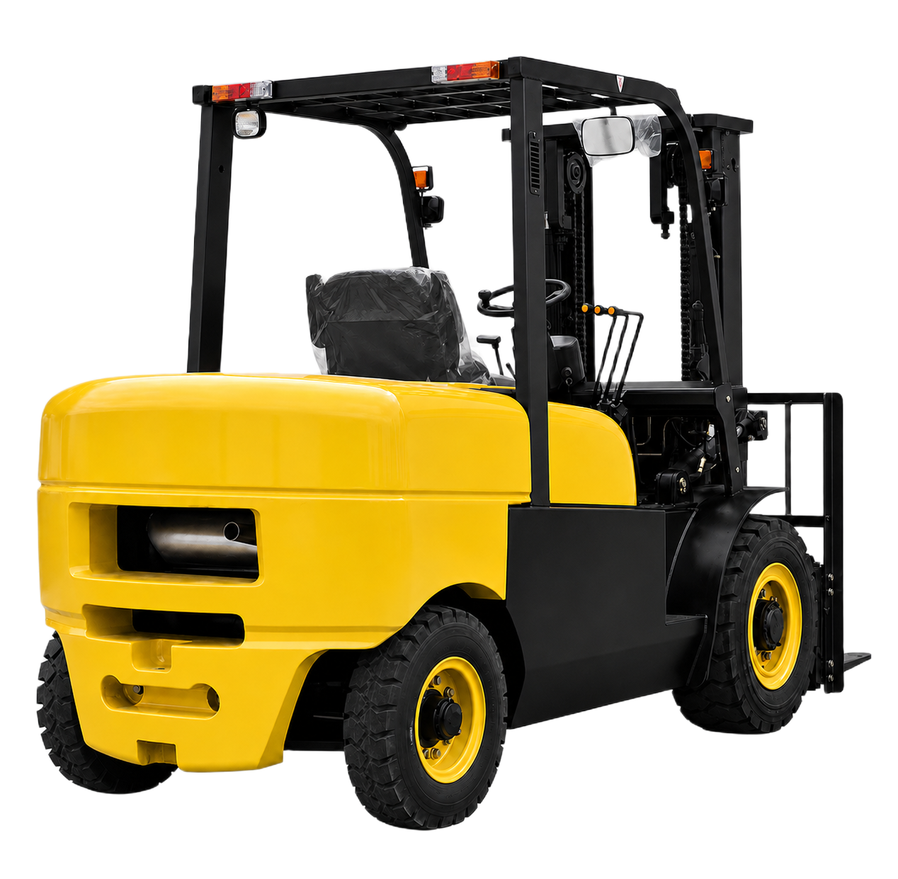 4.5 ton Diesel Pneumatic Forklift transparent product image 1