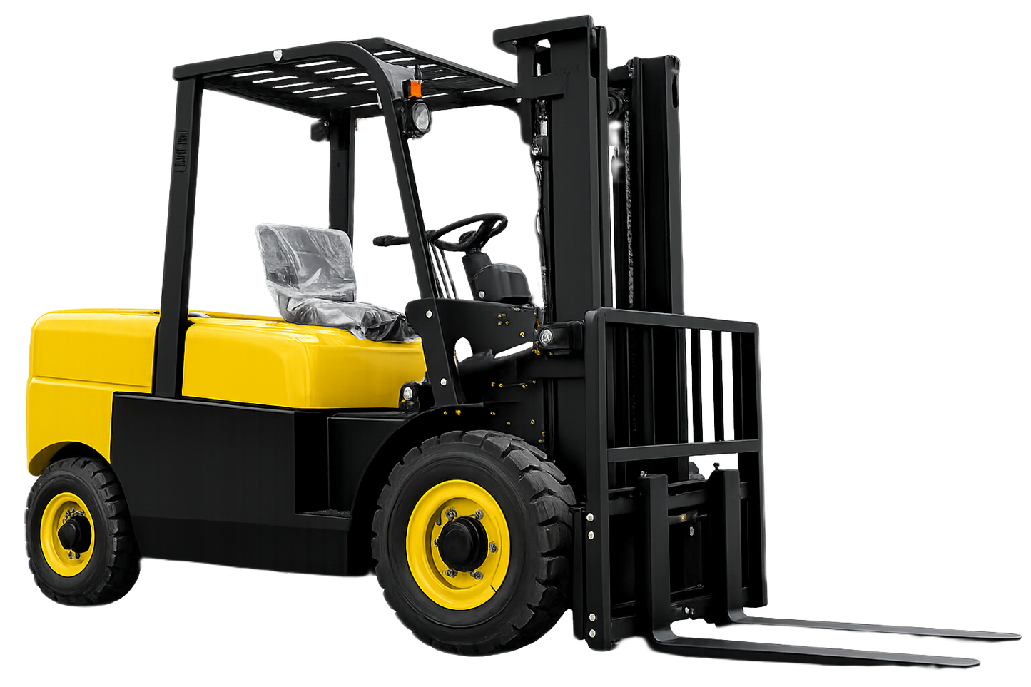 5.5 ton Diesel Pneumatic Forklift transparent product image 2