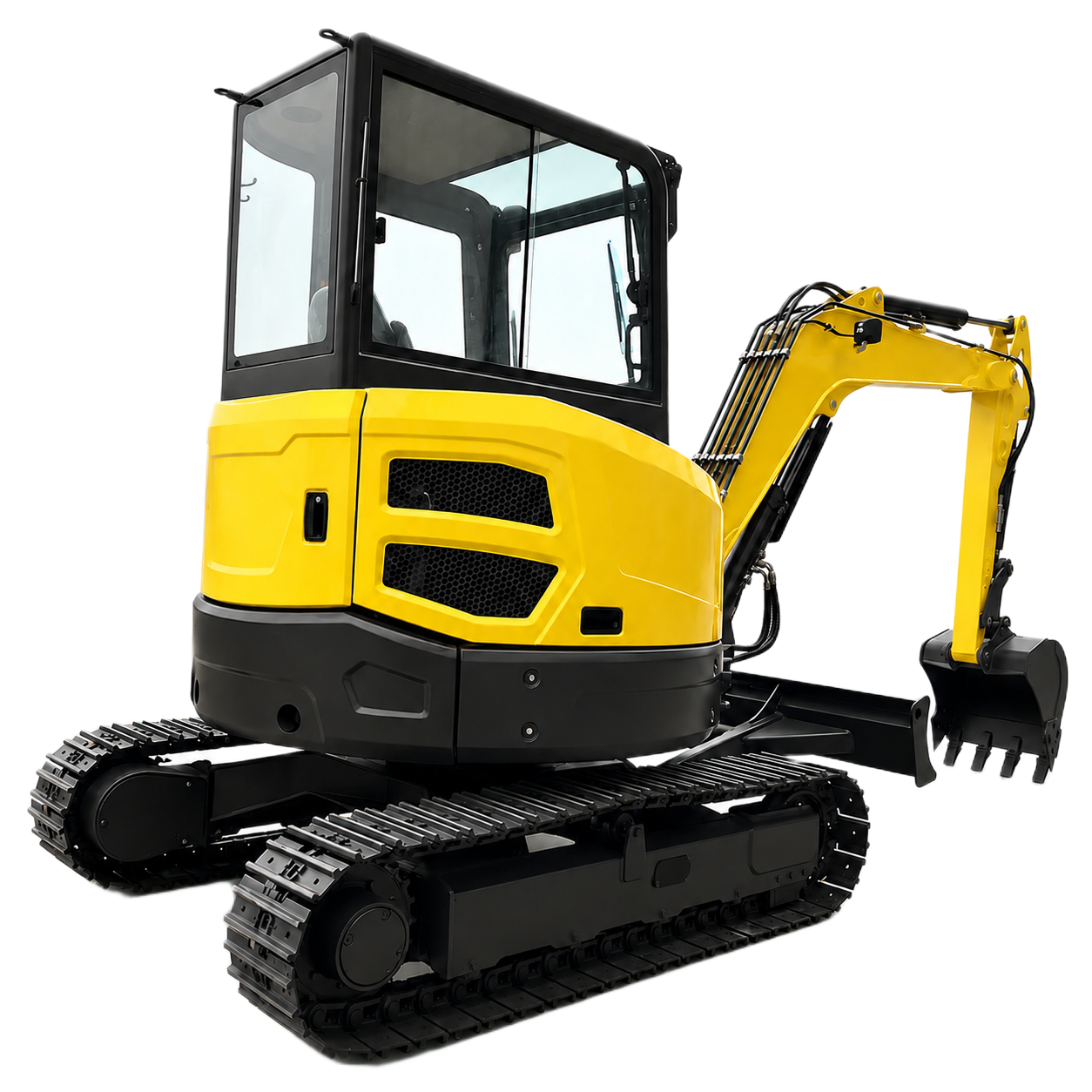 3.7 ton Compact Crawler Excavator product image 1 - Mulciber MCX37-D