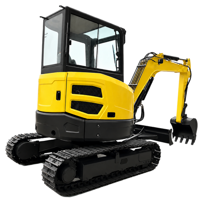 3.7 ton Compact Crawler Excavator product image 1 - Mulciber MCX37-D