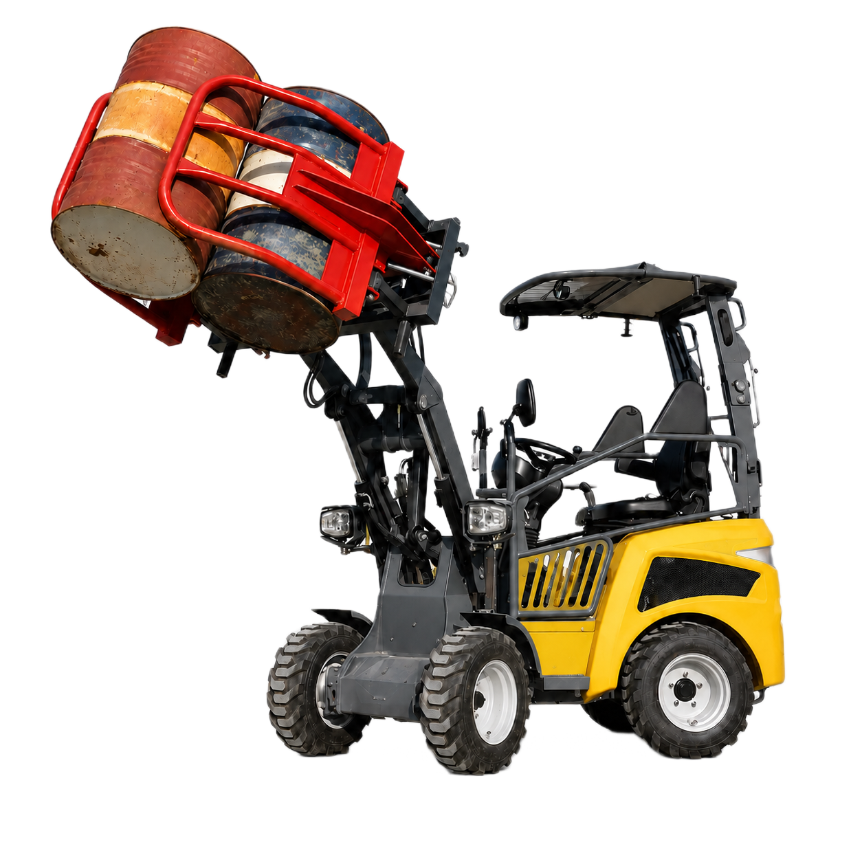 Extended-Boom Electric Mini Loader product image 1 - Mulciber MML08X-E