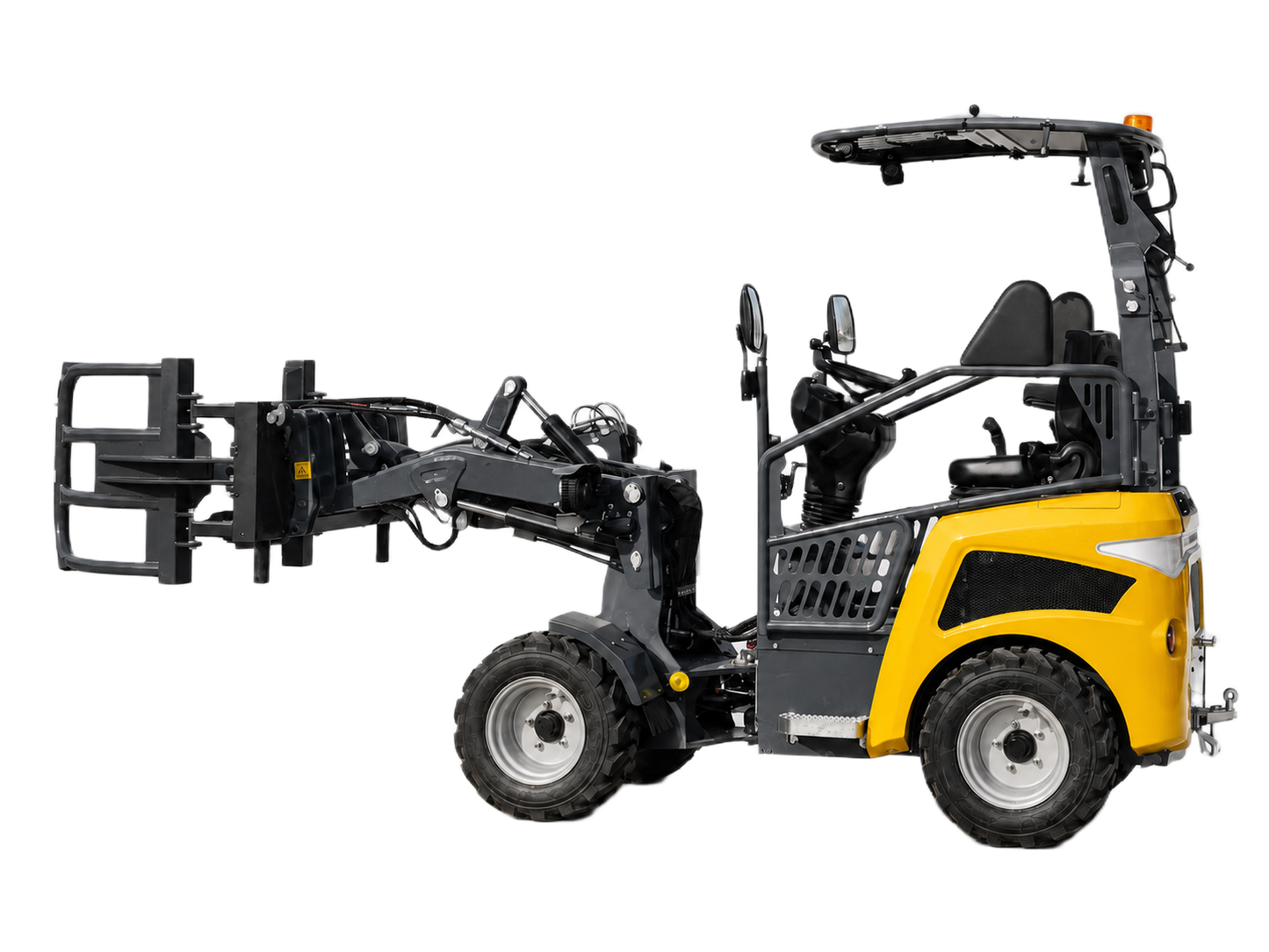 Extended-Boom Electric Mini Loader product image 8 - Mulciber MML08X-E